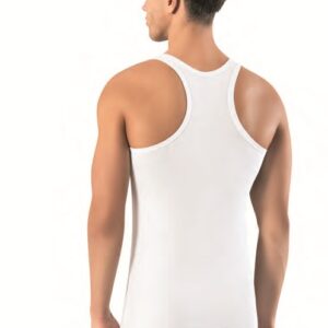 Men’s Cotton Racerback Tank Top